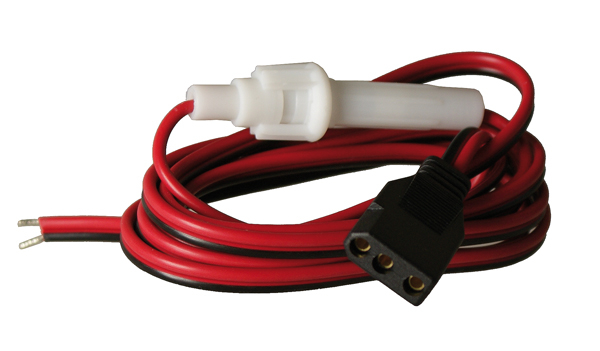 81-601-00070-ALAN5813 3pol Anschlusskabel für CB Funk Kühlgeräte usw 18x7mm