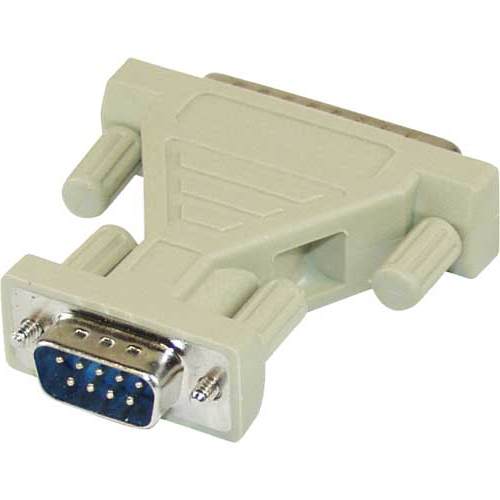Gender V24 RS232 Sub-D 25pol Buchse auf 9pol Stecker Gender V24 RS232 Sub-D 25pol Buchse auf 9pol Stecker