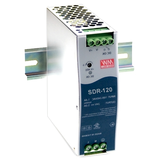 24V 5A Netzteil 120W für Hutschiene mit Remote