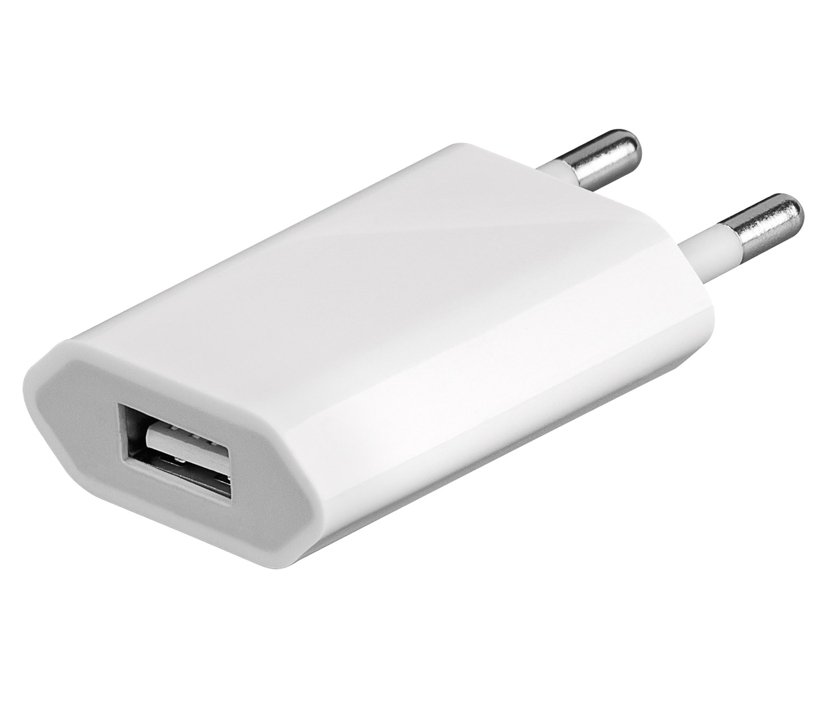 USB Netzteil USB Ladegerät 5V 1A Weiss