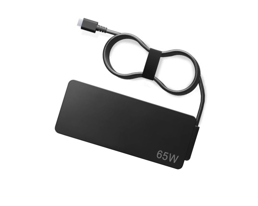 65Watt USB-C Ladegerät mit USB-C Stecker mit Auto-PD Universal USB-C Netzteil