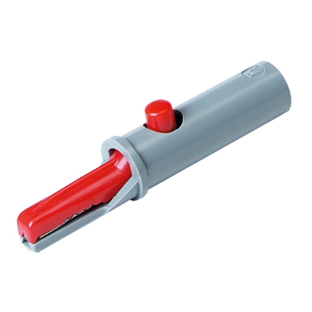 AK10-Rot-39-850-00280 Krokodilklemme 4mm Kroko AK10 ROT