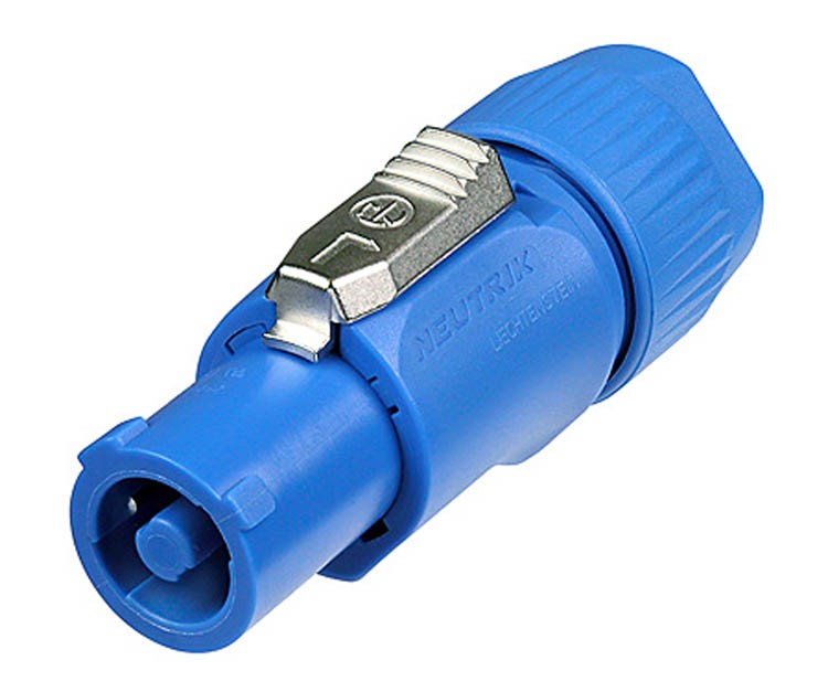 PowerCon Stecker A-Blau NAC3FCA 250Vac 20A