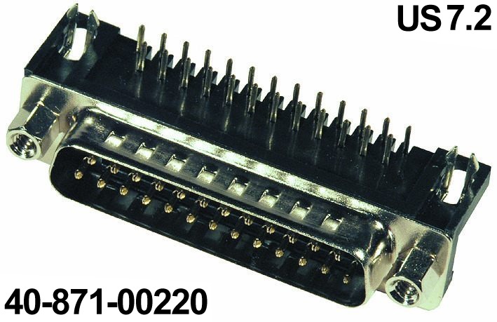 575accf161afa380be8dd8aeee347f44 Sub-D 25pol Stecker Platine