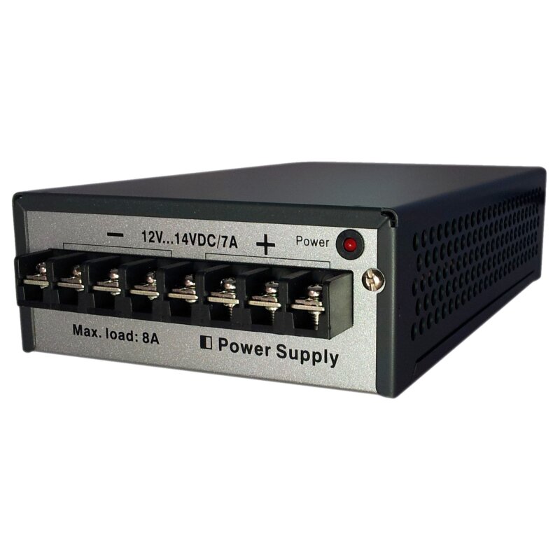 12V Netzteil 12V 110W 8A Tischnetzteil mit 8x Schraubklemmen SPS12-08 einstellbar 10,4-15V 12V Netzteil 12V 110W 8A Tischnetzteil mit 8x Schraubklemmen SPS12-08 einstellbar 10,4-15V