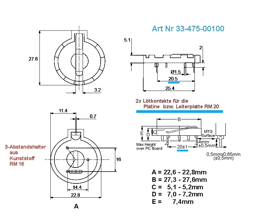 CR2032_Batteriehalter_Platine_33-475-00100_Zeichn