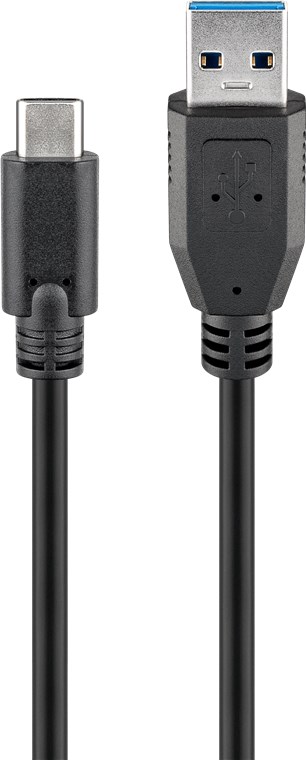 3m USB-C Ladekabel Anschlusskabel USB-Kabel USB3.0 bis 3A 15W Leistung