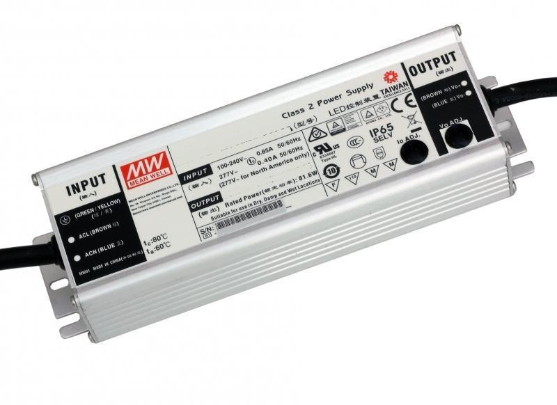93-808-03965_Bild2020_OK 24V Netzteil 24V 80W 3,4A IP65 Indoor Outdoor 24V LED Netzteil Spannug nachstellbar