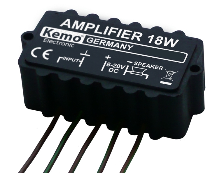 18W Verstärker Modul Mono Universal 6-20V