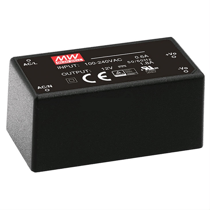 12V-Platinen-Netzteil-93-806-00465 24V Netzteil 24V 0,9A 22W Mini Netzteil für Platineneinbau 230VAC 53x27x24mm