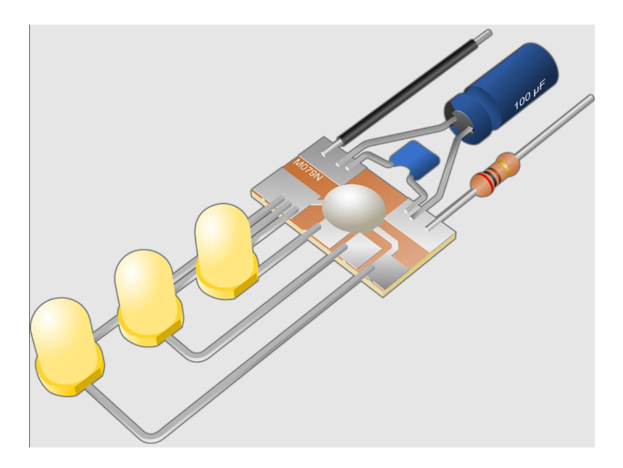 Modul Blinker Wechselblinker für LED Leuchtdioden M079N