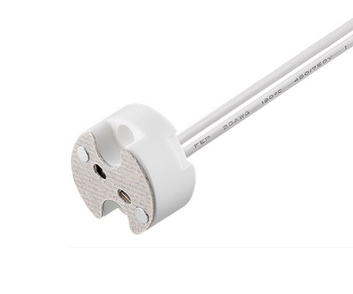 Fassung_GX5_GU5_GU4_GX6_32-747-00650 Fassung LED oder Halogenfassung G4 GU4 GX5,3 GU5,3 Keramik