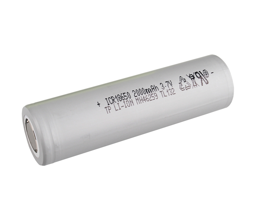 LI-ION Lithium Akku 18650  3,7V 2000mAh 65,1x18,5mm INR18650-20P