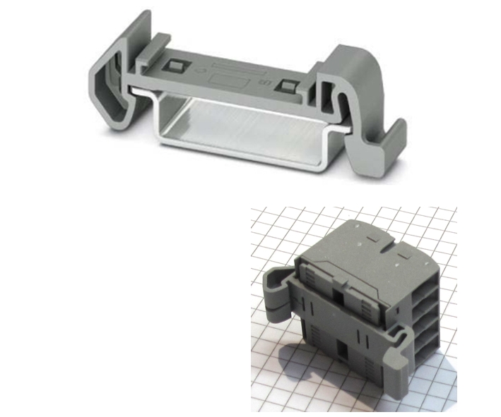 Clip_Hutschienenclip_Phonix_39-798-01601 Zubehör Hutschienenhalter für PTVFIX Tragschienenadapter