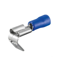 45-821-04640_2015_01 6,3mm Flachstecker BLAU Steckverteiler ** 100er Pack **