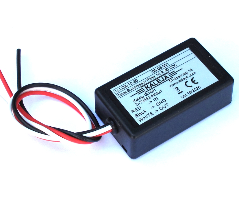 24V KFZ Entstörer Entstörfilter bis 10/20A einsetzbar auch bei 6V 12V 24V 36V 48V