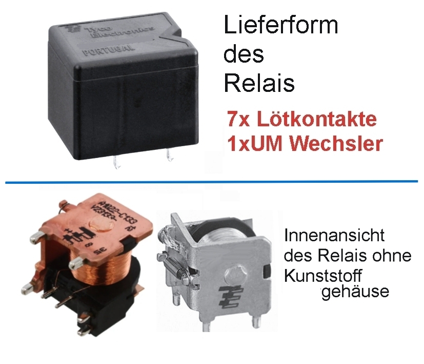 24V Relais ersetzt V23133A1022C133