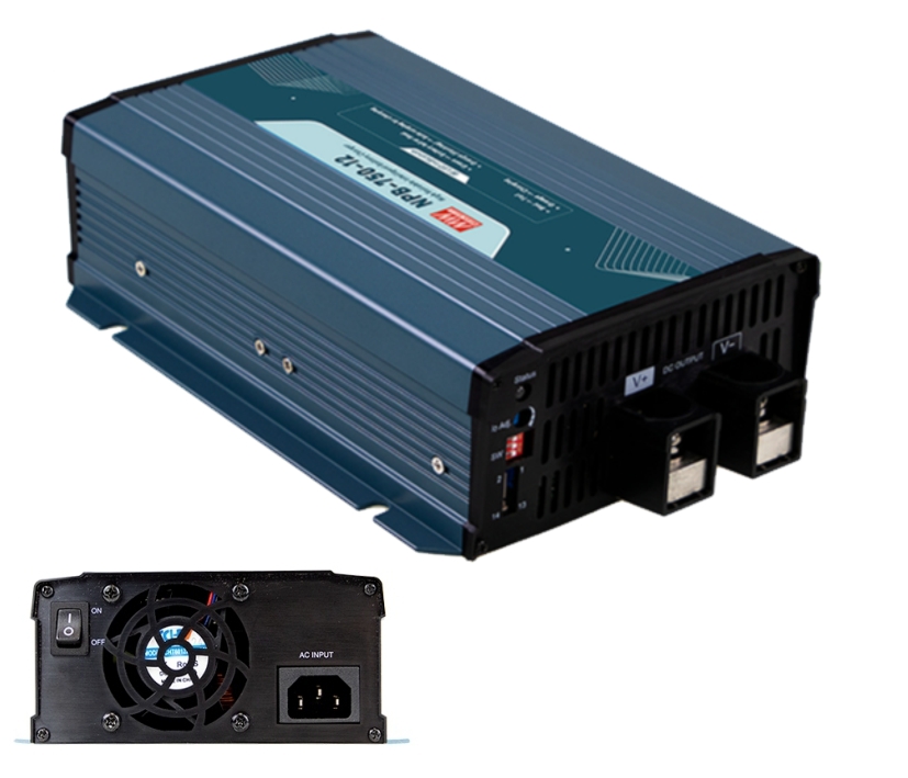 12V Ladegerät 750W Ladestrom bis 43A für Lithium oder Bleiakkus 50-500Ah 