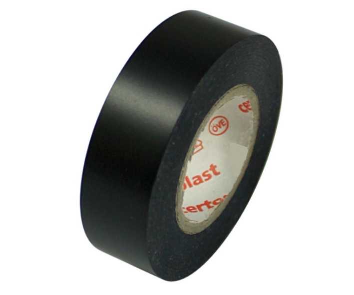 Isolierband_Certoplast_97-905-00920_2021 10m Elektroisolierband je Rolle in SCHWARZ Breite 15mm