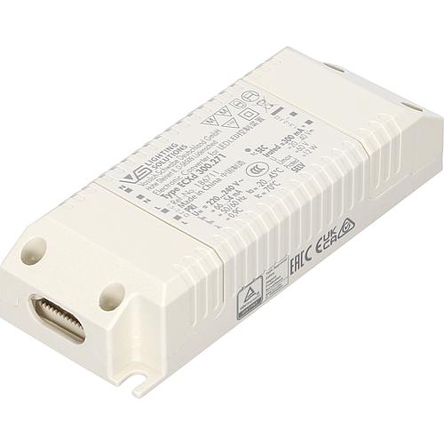 300mA_CC_LED-Netzteil_43-700-04272 LED Trafo LED Treiber 300mA 6-12W 20-40V Konstantstrom bis 12W