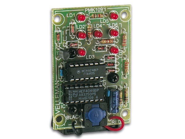 Bausatz Elektronischer LED Würfel 9V