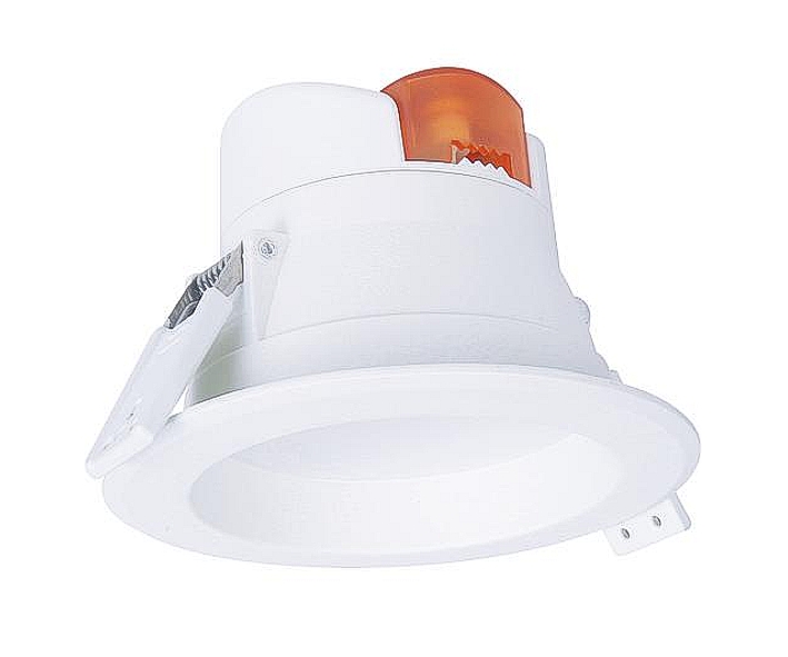 230V LED Einbaustrahler IP44 Downlight 7W 520lm 3000K Warmweiss