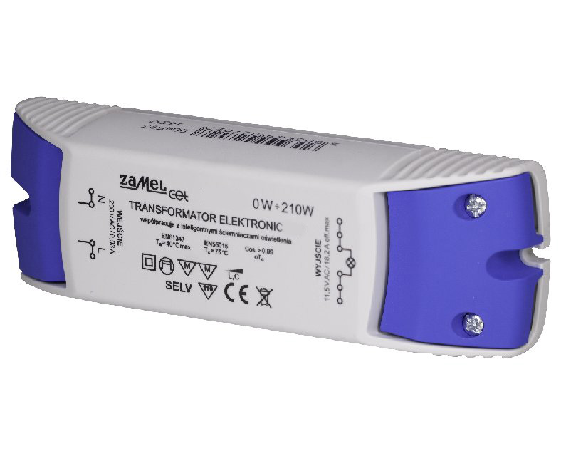 210W-Halogentrafo-dimmbar-43-700-00453-Bild02 210W Halogentrafo 230V auf 12VAC 0-210VA Dimmbar