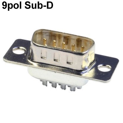 40-871-00001-9pol-Sub-D-Stecker