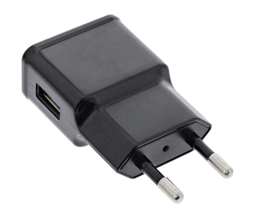 93-808-05820_USB_Netzteil USB Netzteil USB Ladegerät 5V 1,2A Schwarz