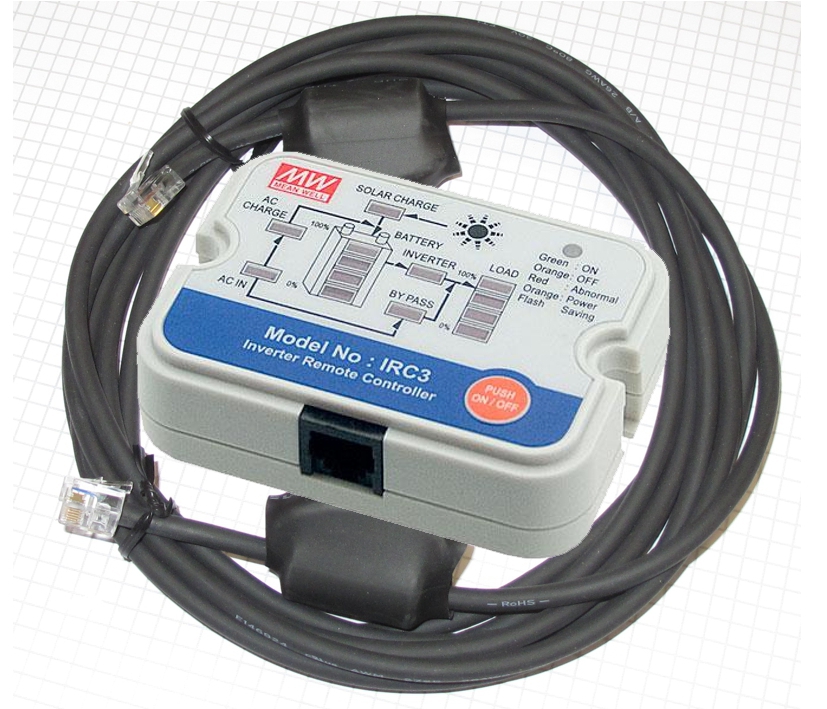 Kabelfernbedienung Fernschalter mit 14 Status LED-Anzeige DCAC Wechselrichter 43-846-06208 + 43-846-06224 Kabelfernbedienung Fernschalter mit 14 Status LED-Anzeige DCAC Wechselrichter 43-846-06208 + 43-846-06224