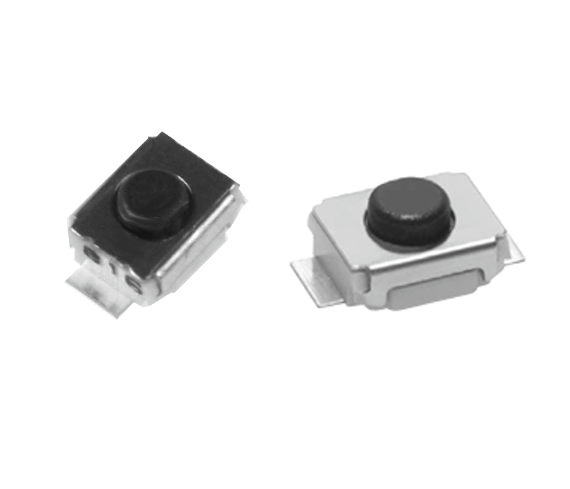 SMD Taster Minitaster liegend 3,0x2,5mm Höhe 1,6mm Platinentaster oft verwendet im Autoschlüssel