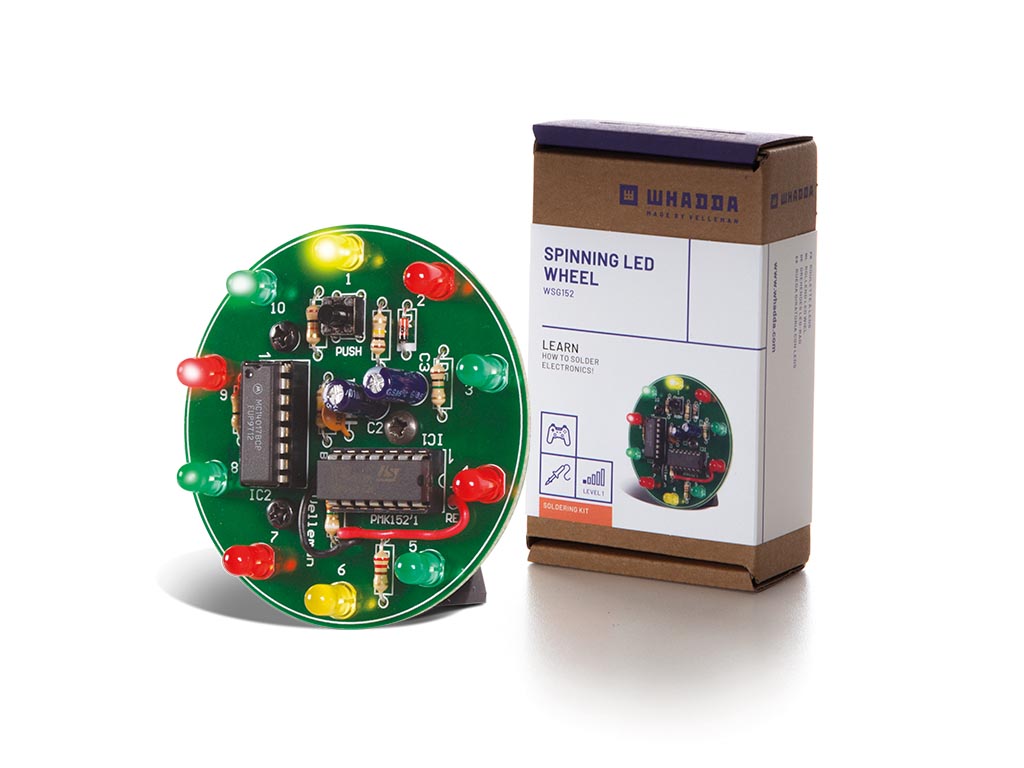 Bausatz Glücksrad Mini Kit Serie LED Lichteffekt