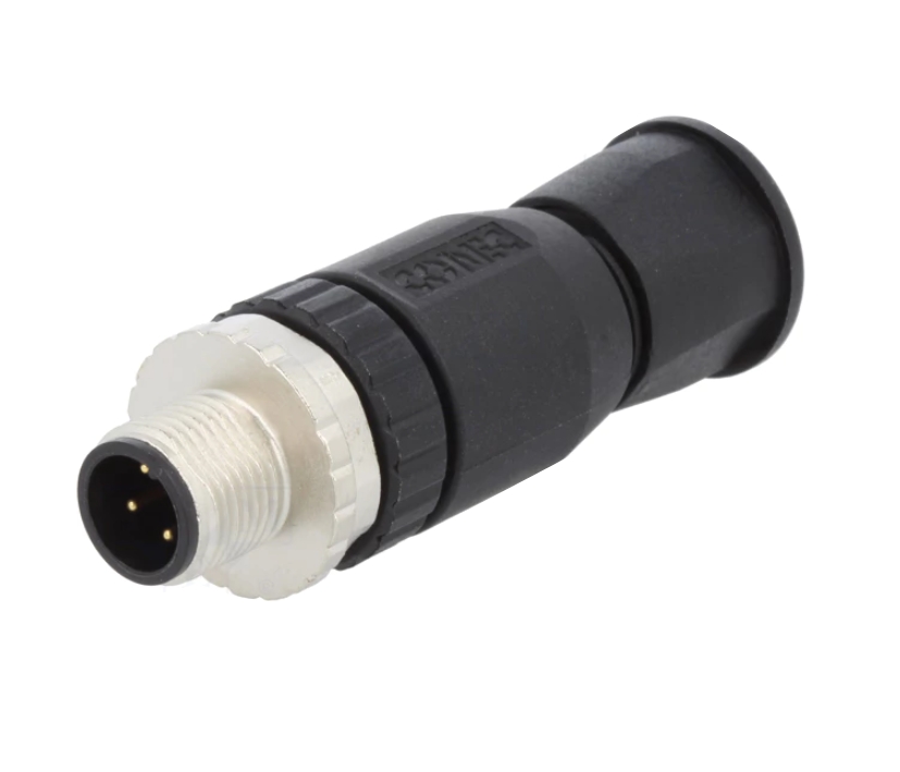 M12 4pol Stecker Sensor Steckverbinder Kodierung-A