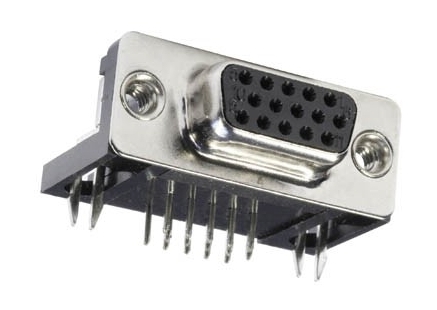 vga-15pol-Buchse-40-871-00070-15pol-HD-Bild2 SUB-D 15pol Buchse Print HD 3-reihig VGA Buchse