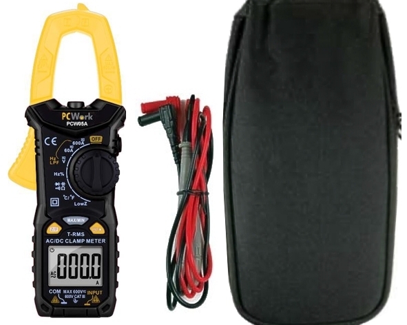 600A_Stromzange_Ampermeter_90-798-001640_B01 Stromzange Zangenampermeter 600A AC+DC mit Multimter PCW