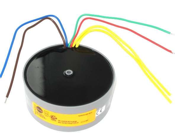 18V-36V-Trafo-Ringkerntrafo-vergossen-2016-Henri-elektronik Ringkerntrafo 18V Trafo 80VA 2x18V 2x2,22A oder 36V 98x49mm