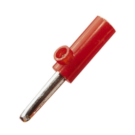 4mm Bananenstecker Rot Serie-1 mit Schraubanschluss