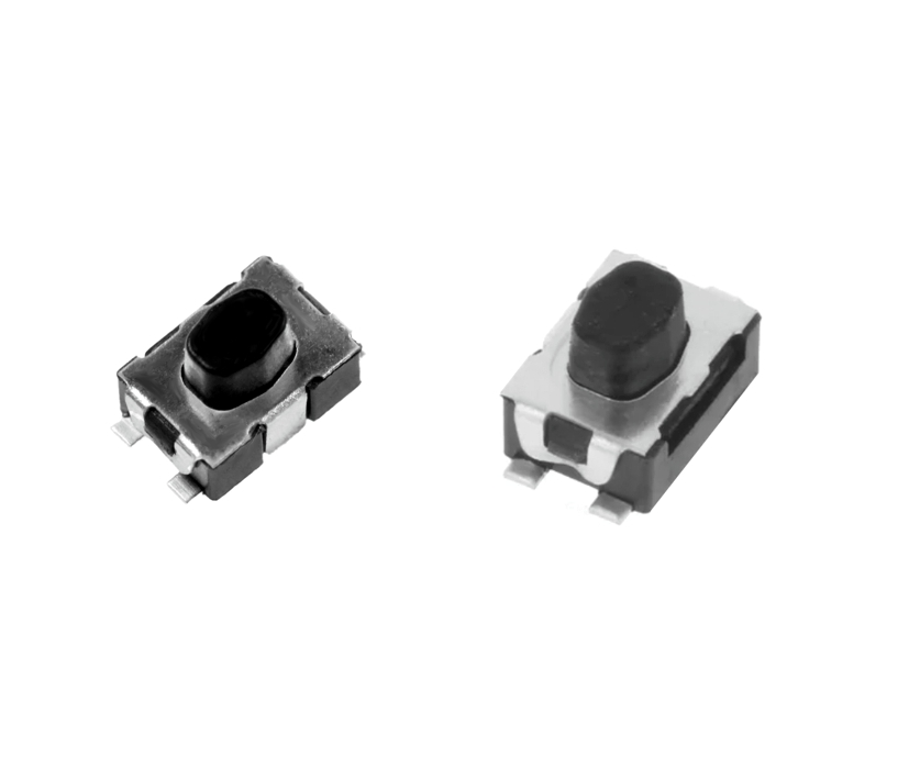 SMD Taster Minitaster liegend 4,2x2,8mm Höhe 2,5mm Platinentaster oft verwendet im Autoschlüssel
