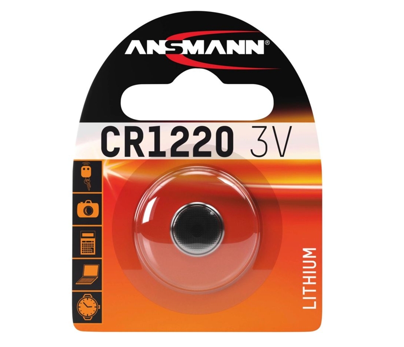 CR1220 Lithium Zelle 3V Knopfzelle