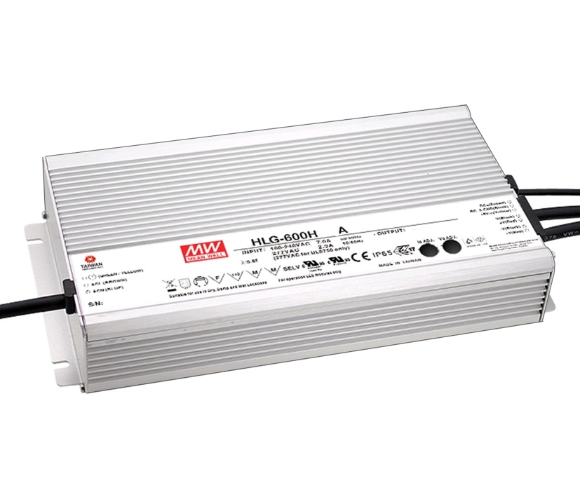 24V Netzteil 600W 25A IP65 Outdoor Spannug nachstellbar HLG600H24A