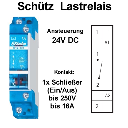 24V Schütz Relais Eltako