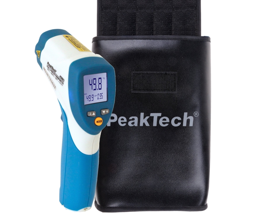 Lasertermometer_P4980 Temperaturmessgerät Oberflächen -50....800°C IR P4980