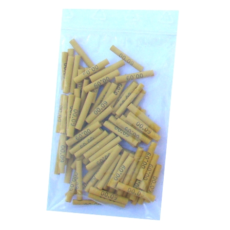42-690-05959_Schrumpfschlauch_gelb Gelber Schrumpfschlauch 4x25mm 100er Pack