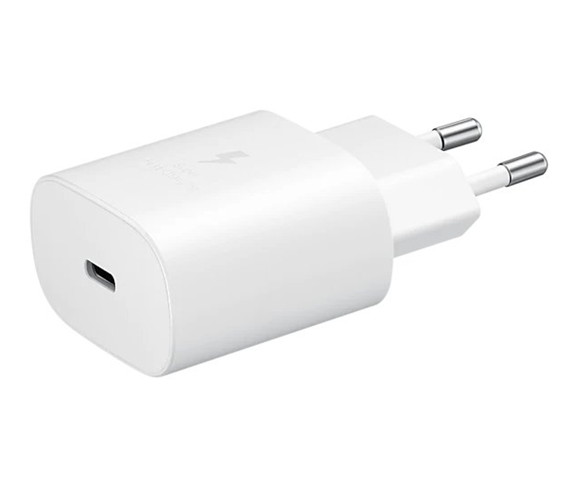 USB-C Schnellladegerät 25W Ladegerät mit USB-C Port PD3.0 Weiss