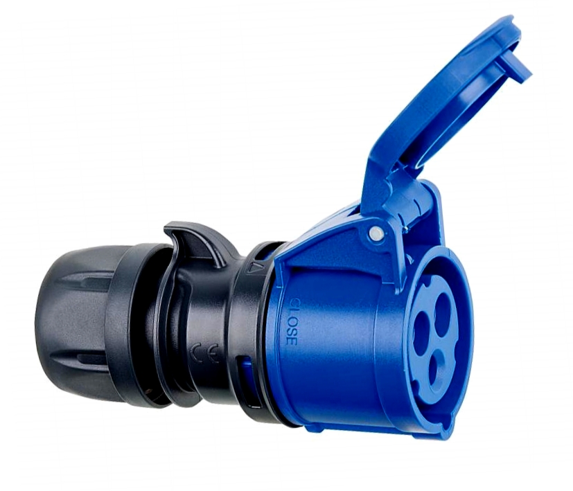 39-868-00026 Caravan 16A Kupplung 16A 230V Blau