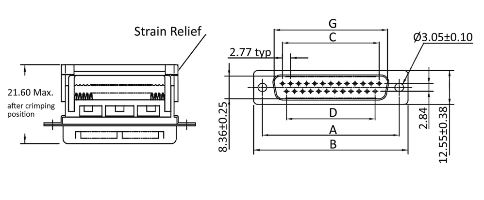 15pol-Sub-D-Stecker-40-871-00026-ZG