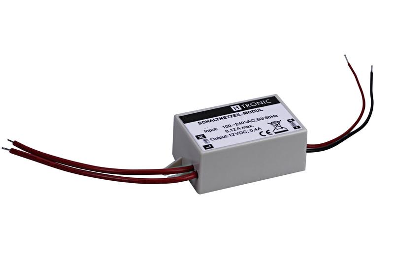 12V Netzteil 12V 5W Mini Netzteil 230VAC 53x34x22mm