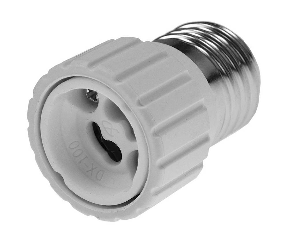 adapterfassung_E27_GU10_32-749-00420_B01 Adapter Fassung E27 auf GU10 für Leuchtmittel