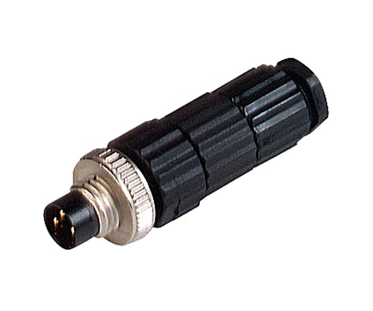 39-853-00110-933406100 M8 3pol Stecker Sensor Steckverbinder ELST3008V zu ELKE Serie